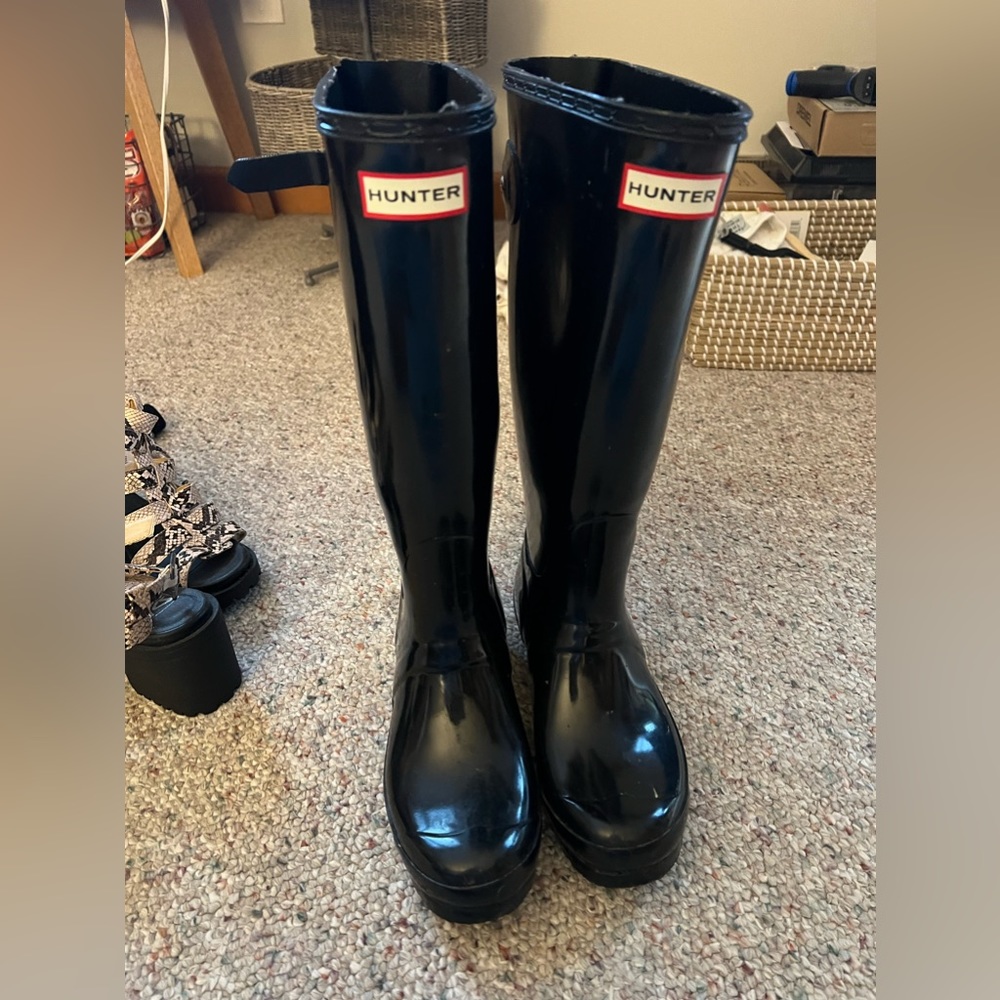 Hunter rain boots